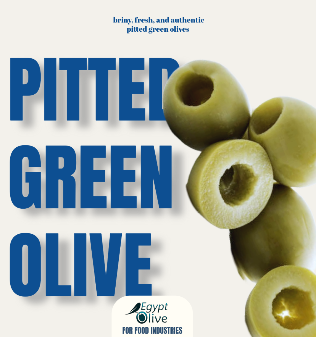 Pitted Green Olives