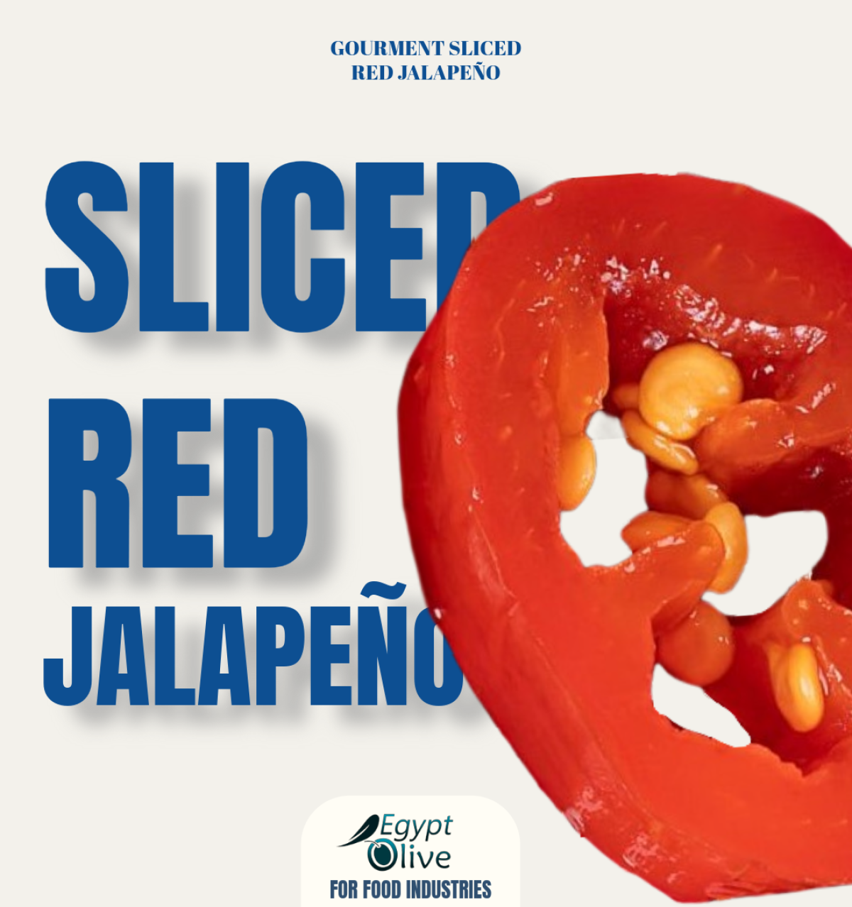 Sliced Red Jalapeno