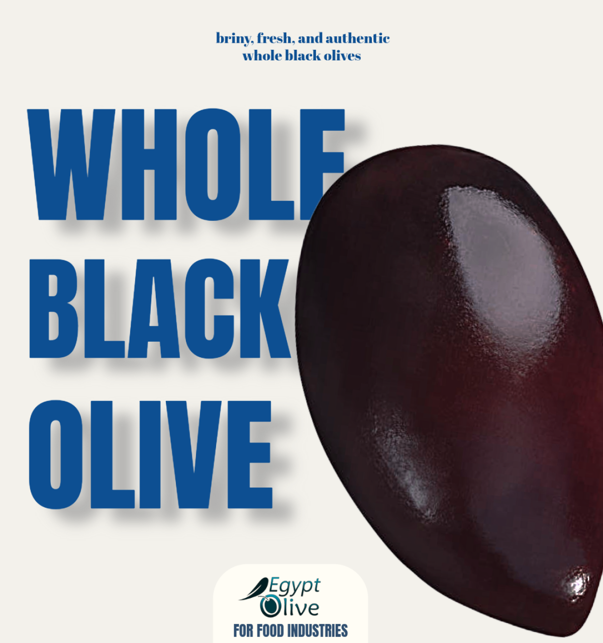 Whole Black Olives