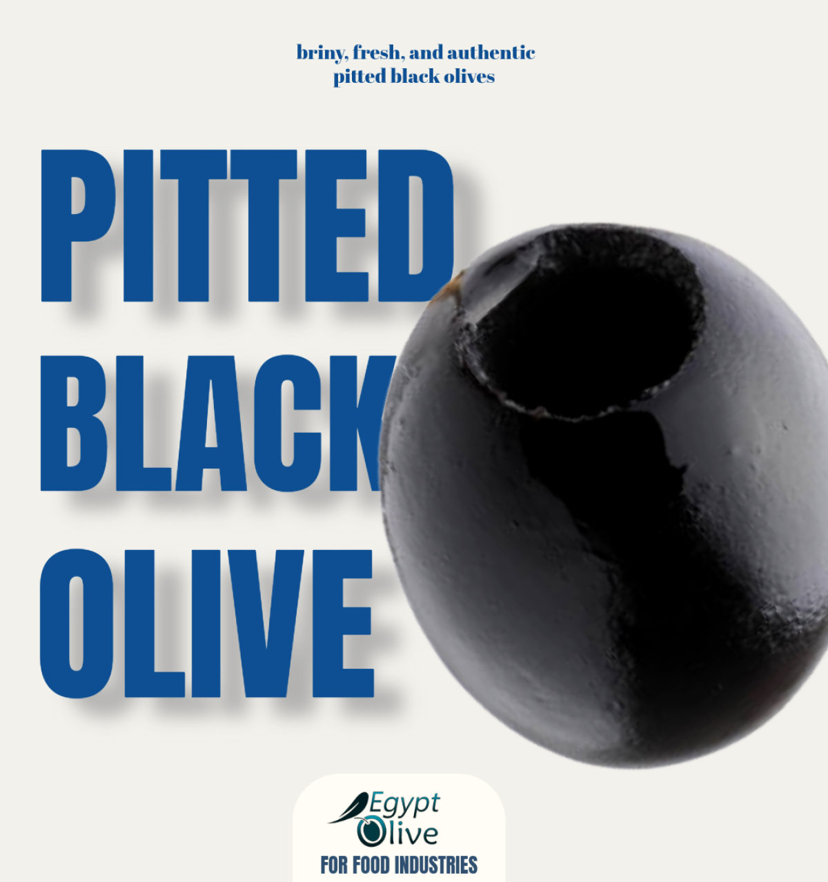 Pitted Black Olives
