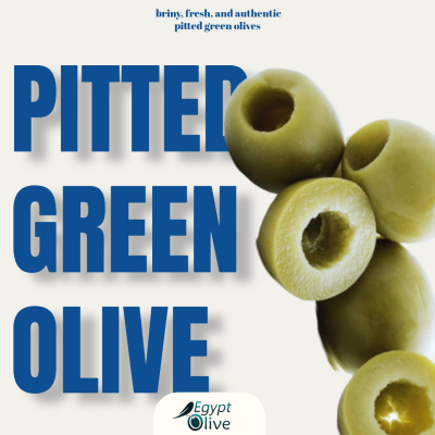 Pitted Green Olives