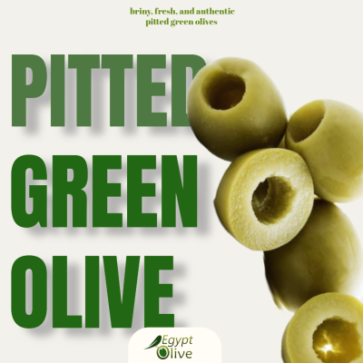 Pitted Green Olives
