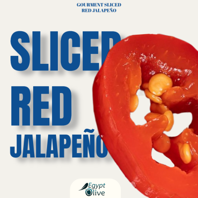 Sliced Red Jalapeno