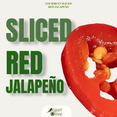 Sliced Red Jalapeno