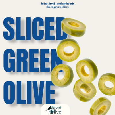 Sliced ​​Green Olives